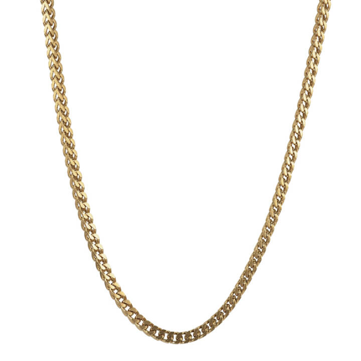 IGGY Small 60 Halsketten Gold in der Gruppe Halsketten / Goldhalsketten bei SCANDINAVIAN JEWELRY DESIGN (362907)