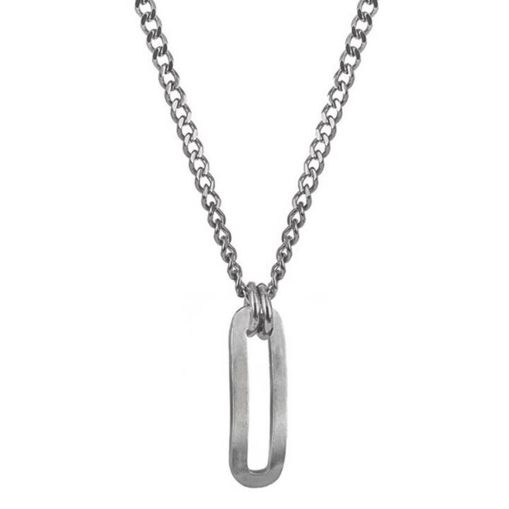 BENJAMIN Chain Halsketten Stahl in der Gruppe Halsketten / Silberhalsketten bei SCANDINAVIAN JEWELRY DESIGN (364642)
