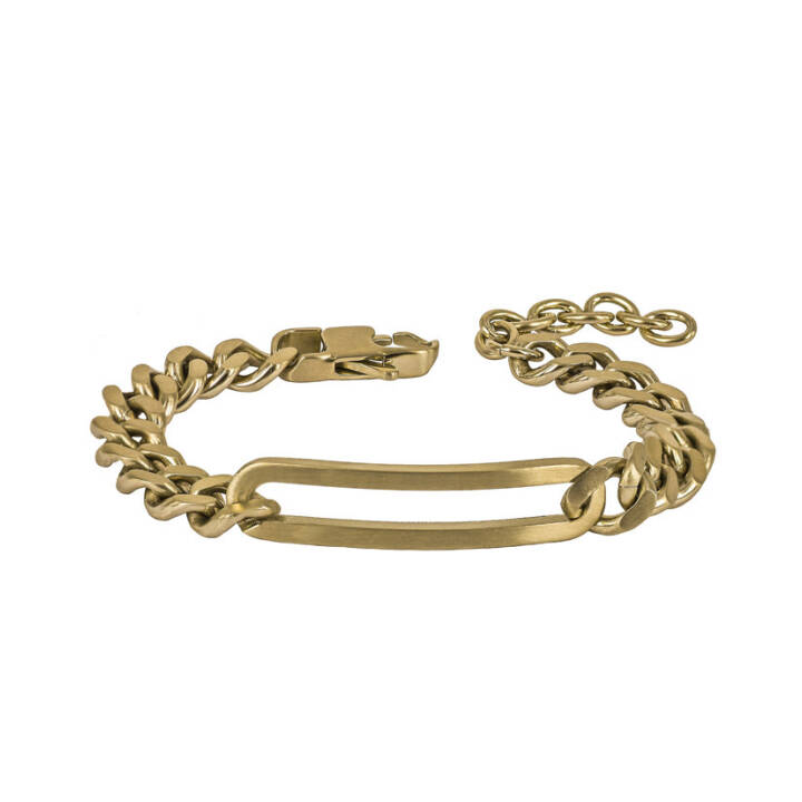 BENJAMIN Chain Armbänder Gold in der Gruppe Armbänder bei SCANDINAVIAN JEWELRY DESIGN (364697)