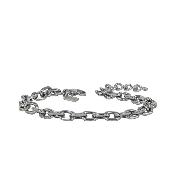 CHARLIE Chain Armbänder Blankt Stahl in der Gruppe Armbänder bei SCANDINAVIAN JEWELRY DESIGN (364871)