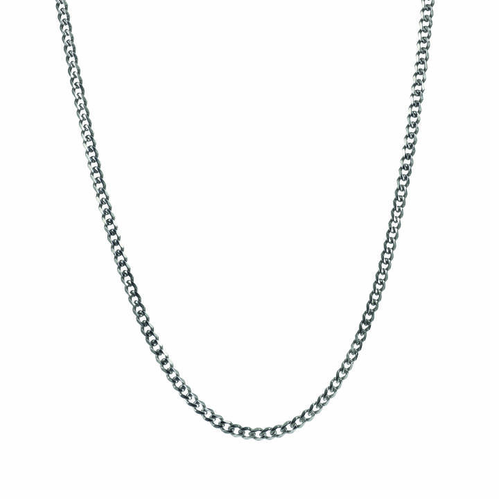 JONAS Halsketten Stahl in der Gruppe Halsketten / Silberhalsketten bei SCANDINAVIAN JEWELRY DESIGN (365052)