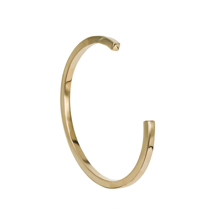 TIM Medium Bangle Armbänder Gold in der Gruppe Armbänder bei SCANDINAVIAN JEWELRY DESIGN (365205)