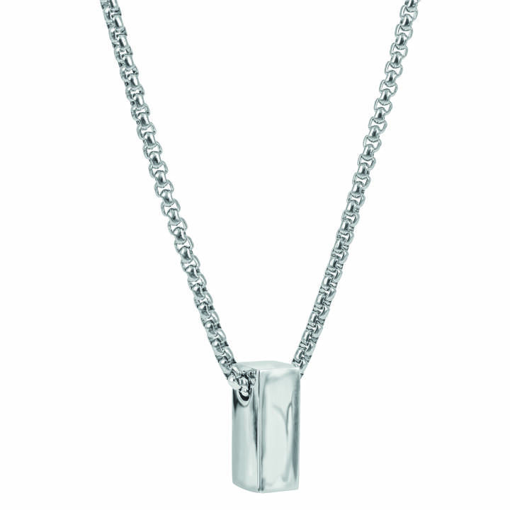TIM Halsketten Stahl in der Gruppe Halsketten / Silberhalsketten bei SCANDINAVIAN JEWELRY DESIGN (365250)