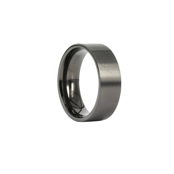 WALTER Gun Metal ring in der Gruppe Ringe bei SCANDINAVIAN JEWELRY DESIGN (365472V)