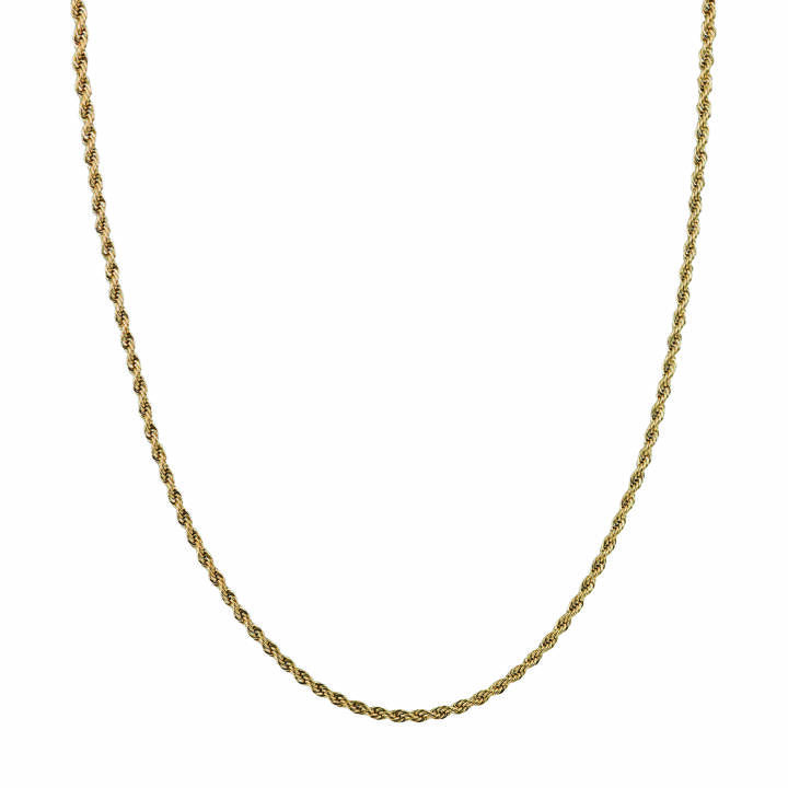 TERRY Small Halsketten Gold in der Gruppe Halsketten / Goldhalsketten bei SCANDINAVIAN JEWELRY DESIGN (365762)