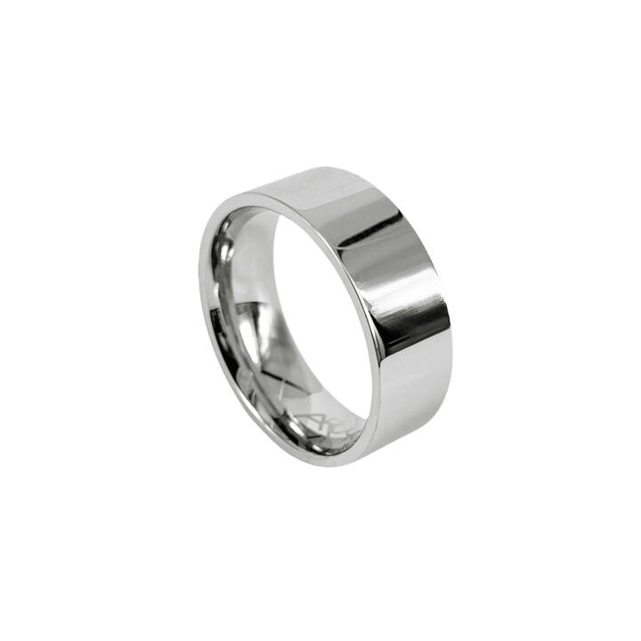 WALTER Blankt Stahl ring in der Gruppe Ringe bei SCANDINAVIAN JEWELRY DESIGN (365922V)