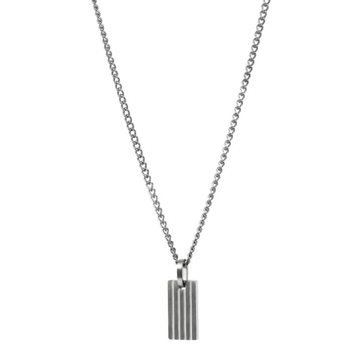 DAVE Halsketten Stahl in der Gruppe Halsketten / Silberhalsketten bei SCANDINAVIAN JEWELRY DESIGN (366226)
