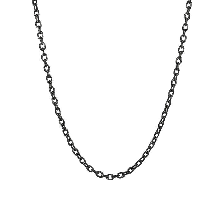 CHARLIE Chain Halsketten Schwarz Antik in der Gruppe Halsketten / Silberhalsketten bei SCANDINAVIAN JEWELRY DESIGN (367025)