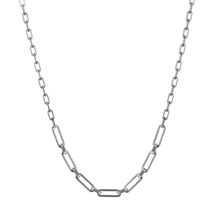 BENJAMIN Single Halsketten Stahl in der Gruppe Halsketten / Silberhalsketten bei SCANDINAVIAN JEWELRY DESIGN (367032)