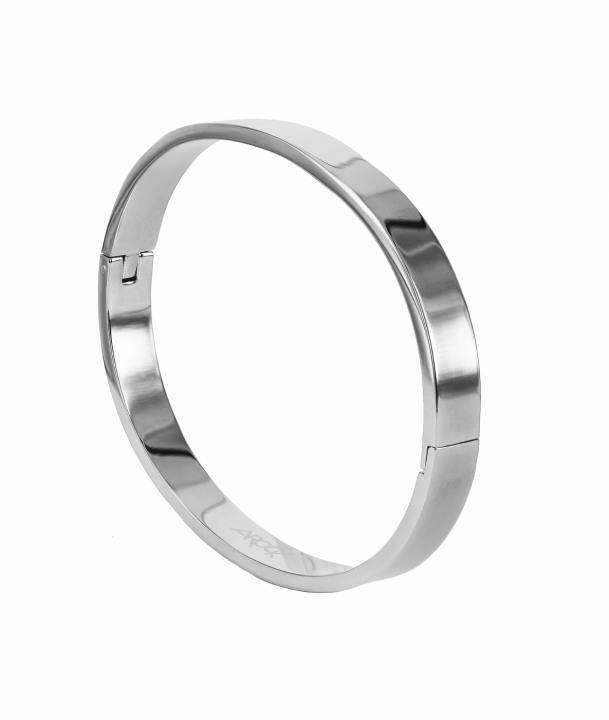 Product Image for AROCK WALTER Armring Wide Blankt Stål