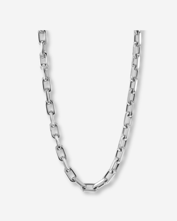 Tyler Necklace Steel in der Gruppe Halsketten / Silberhalsketten bei SCANDINAVIAN JEWELRY DESIGN (369609)