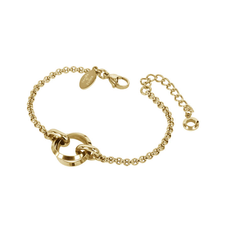 CAROLIN Armbänder Gold/Gold in der Gruppe Armbänder bei SCANDINAVIAN JEWELRY DESIGN (370537)