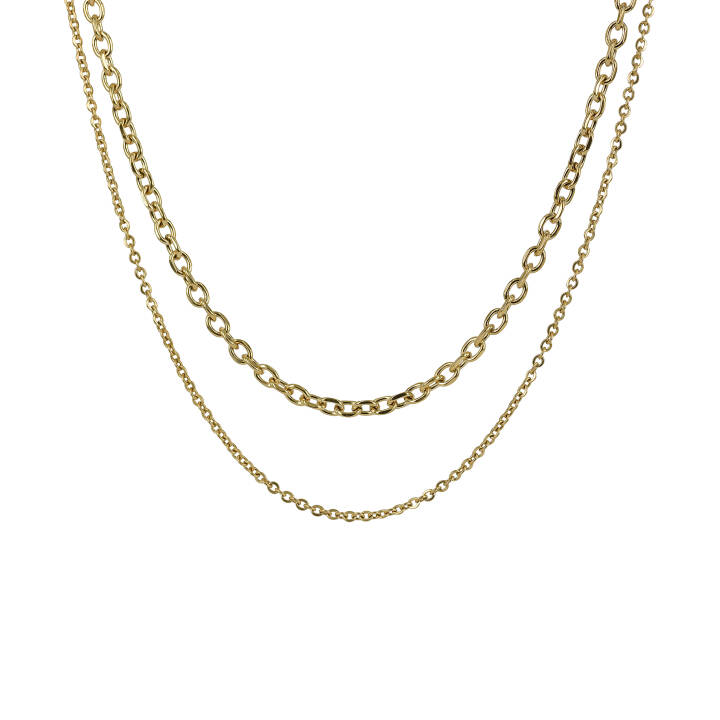 WILLOW Halsketten Gold in der Gruppe Halsketten / Goldhalsketten bei SCANDINAVIAN JEWELRY DESIGN (371091)