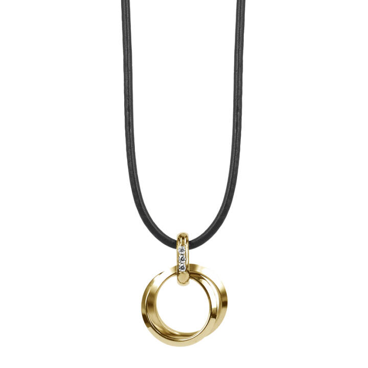 CARRO Halsketten Gold/Gold in der Gruppe Halsketten / Goldhalsketten bei SCANDINAVIAN JEWELRY DESIGN (371268)