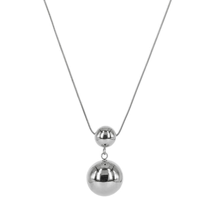 ESSIE Long Halsketten Stahl in der Gruppe Halsketten / Silberhalsketten bei SCANDINAVIAN JEWELRY DESIGN (371343)