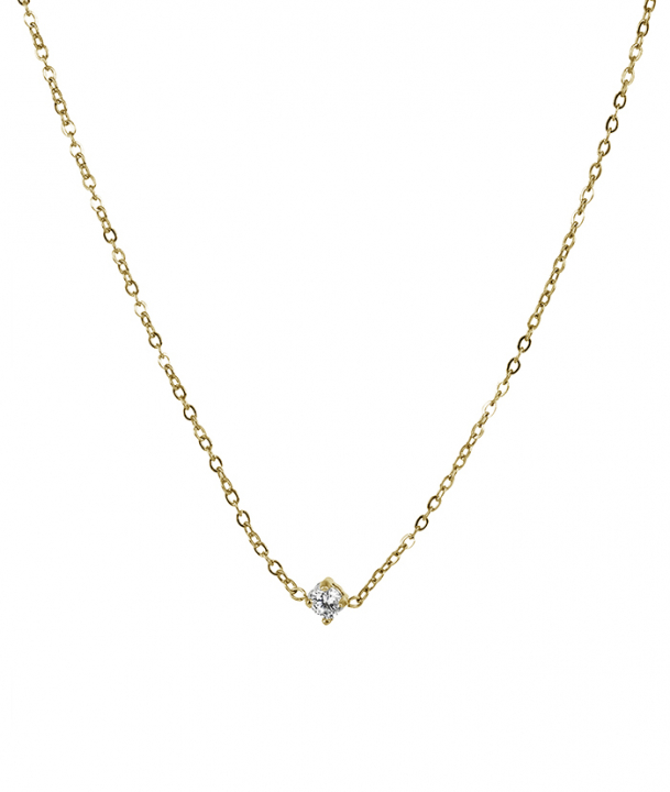IDA 3 mm Halsketten Gold in der Gruppe Halsketten bei SCANDINAVIAN JEWELRY DESIGN (371732)