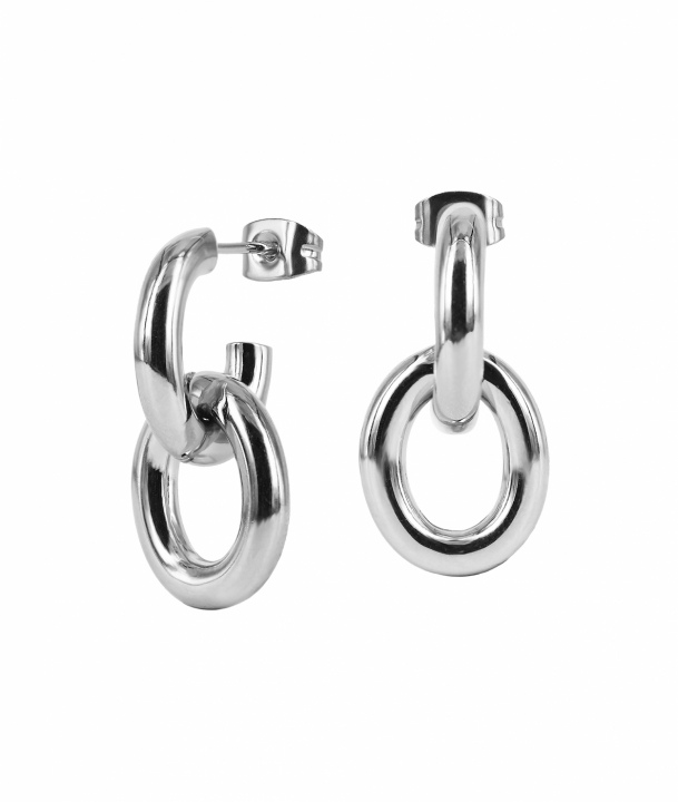 RUBY Ohrring Stål in der Gruppe Ohrringe bei SCANDINAVIAN JEWELRY DESIGN (371862)