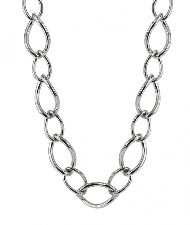 MEDINA Short Halsketten Stål in der Gruppe Halsketten / Silberhalsketten bei SCANDINAVIAN JEWELRY DESIGN (373118)