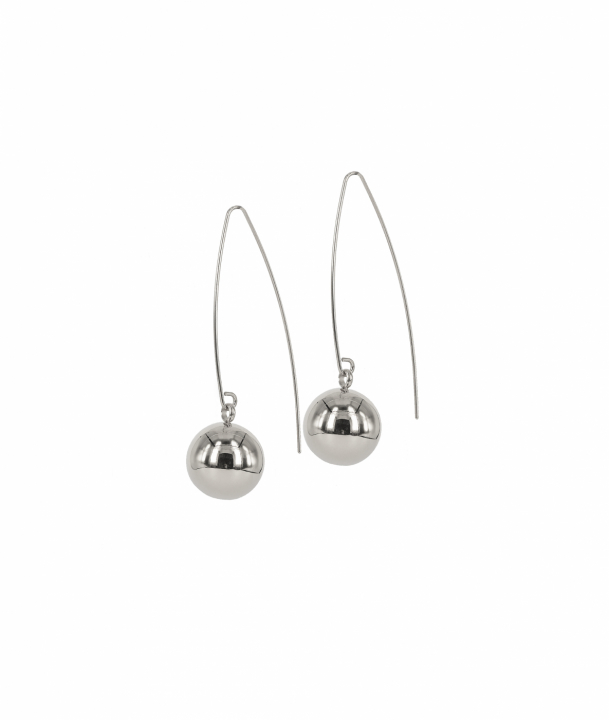 ESSIE Long 12 mm Ohrring Stål in der Gruppe Ohrringe / Silberohrringe  bei SCANDINAVIAN JEWELRY DESIGN (373170)