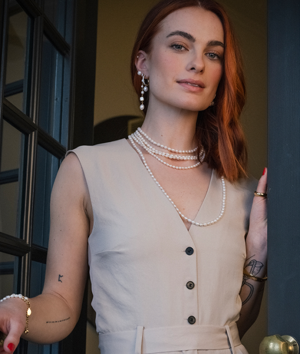 Product Image for astrid&agnes PALMA Långt Necklace Stål 70+8cm