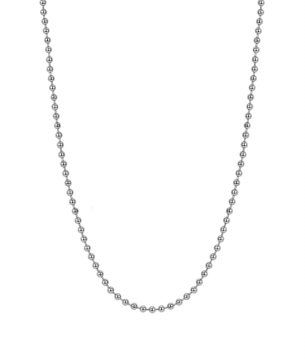 ANNIE Necklace Steel in der Gruppe Halsketten / Silberhalsketten bei SCANDINAVIAN JEWELRY DESIGN (374597)