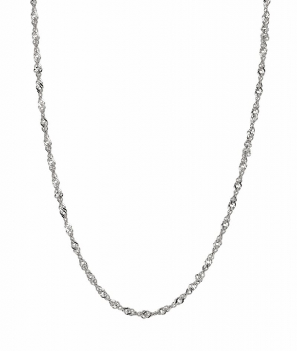 Nora necklace Steel in der Gruppe Halsketten / Silberhalsketten bei SCANDINAVIAN JEWELRY DESIGN (374733)