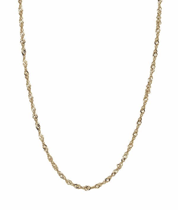 NORA Necklace Gold in der Gruppe Halsketten / Goldhalsketten bei SCANDINAVIAN JEWELRY DESIGN (374740)