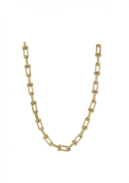 AMY Necklace Gold in der Gruppe Halsketten / Goldhalsketten bei SCANDINAVIAN JEWELRY DESIGN (375631)