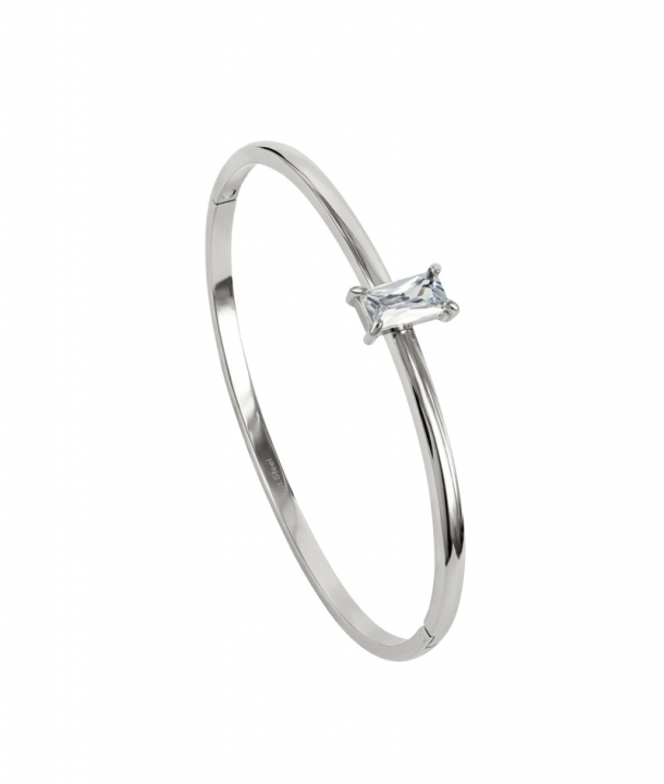 MELINDA bangle Steel in der Gruppe Armbänder / Armreifen bei SCANDINAVIAN JEWELRY DESIGN (376249)