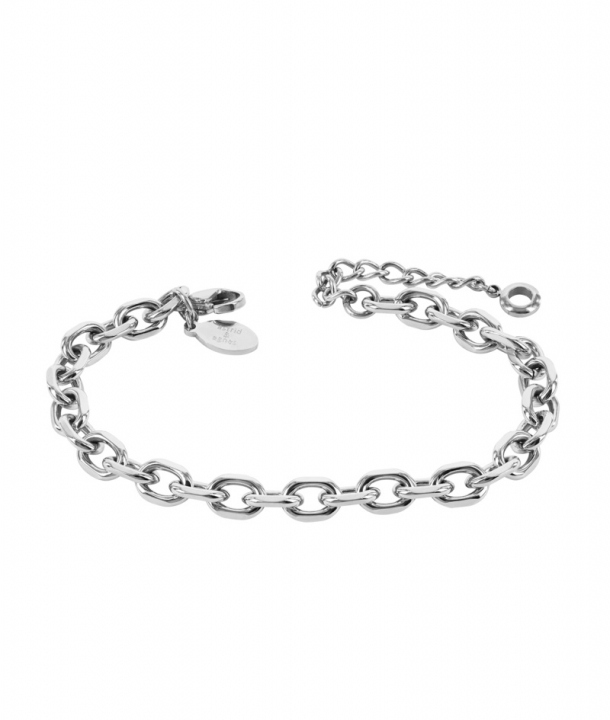SIERRA Bracelet Steel in der Gruppe Armbänder / Silberarmbänder bei SCANDINAVIAN JEWELRY DESIGN (377222)