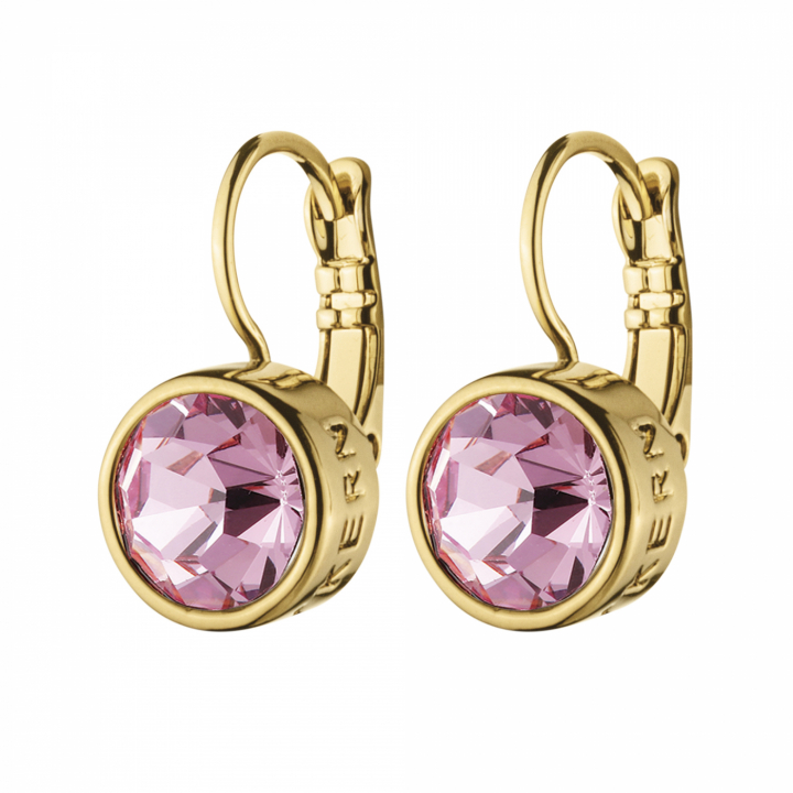 Product Image for DYRBERG/KERN LOUISE Gold LIGHT ROSE Ohrring