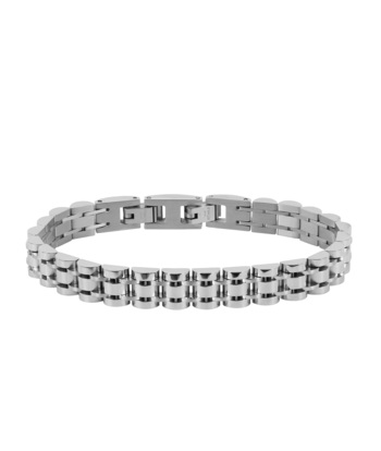 LEWIS Bracelet Steel in der Gruppe Armbänder / Silberarmbänder bei SCANDINAVIAN JEWELRY DESIGN (381533)