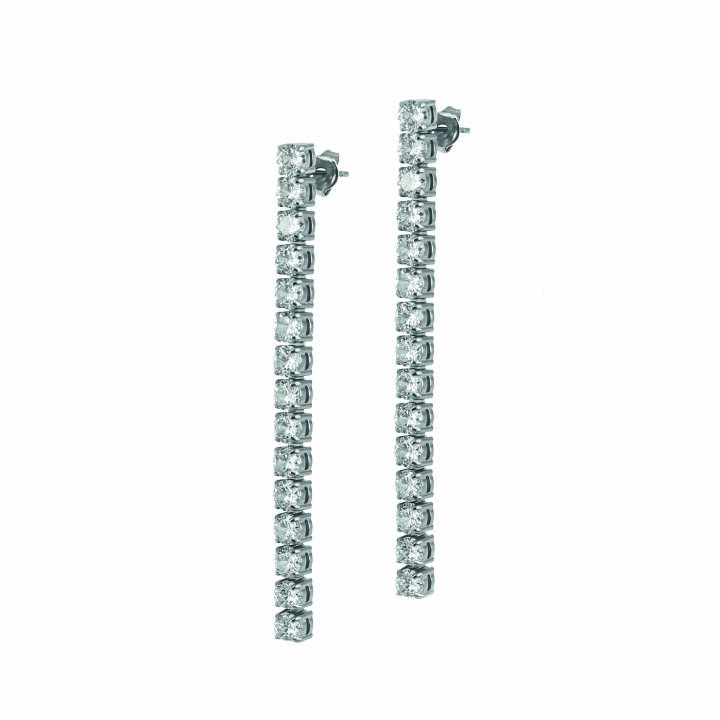 GLIMRA Ohrringe Stahl in der Gruppe Ohrringe / Silberohrringe  bei SCANDINAVIAN JEWELRY DESIGN (400135)