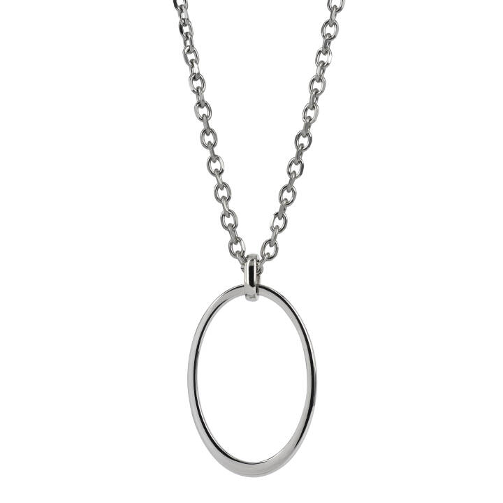 NAOMI Halsketten Stahl in der Gruppe Halsketten / Silberhalsketten bei SCANDINAVIAN JEWELRY DESIGN (400395)