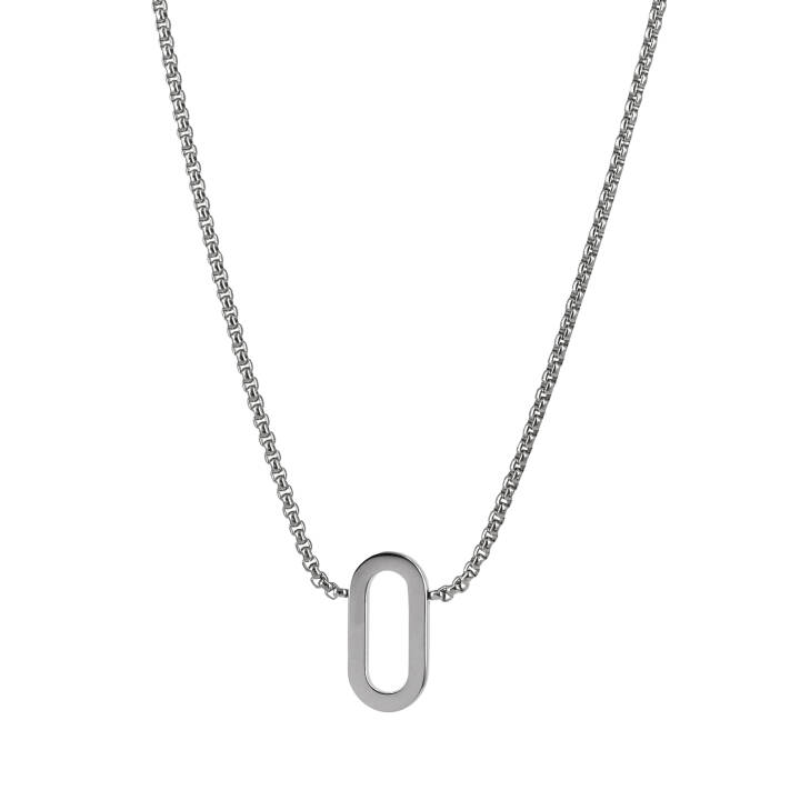 EXCELLENT Plain Halsketten Stahl in der Gruppe Halsketten / Silberhalsketten bei SCANDINAVIAN JEWELRY DESIGN (400432)