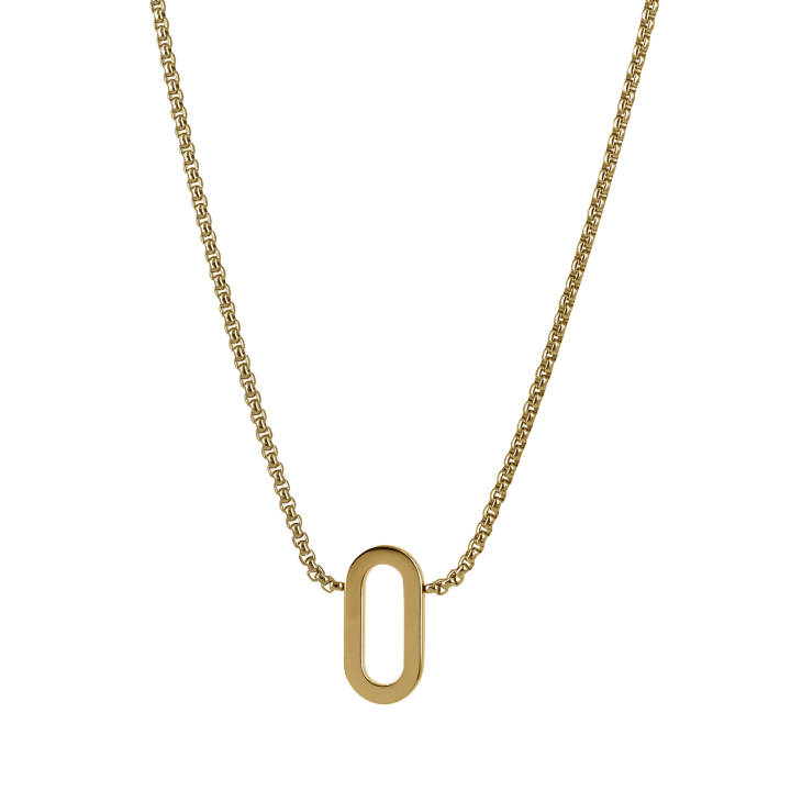 EXCELLENT Plain Halsketten Gold in der Gruppe Halsketten / Goldhalsketten bei SCANDINAVIAN JEWELRY DESIGN (400449)