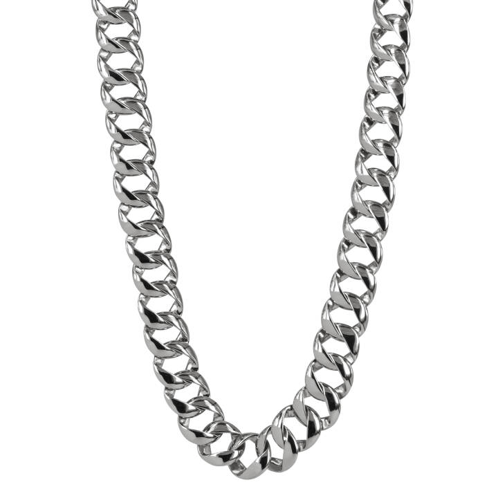 ASTRID Halsketten Stahl in der Gruppe Halsketten / Silberhalsketten bei SCANDINAVIAN JEWELRY DESIGN (400654)
