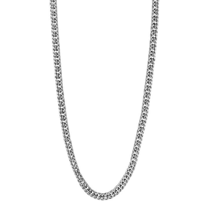 PETRA Halsketten Stahl in der Gruppe Halsketten / Silberhalsketten bei SCANDINAVIAN JEWELRY DESIGN (400777)