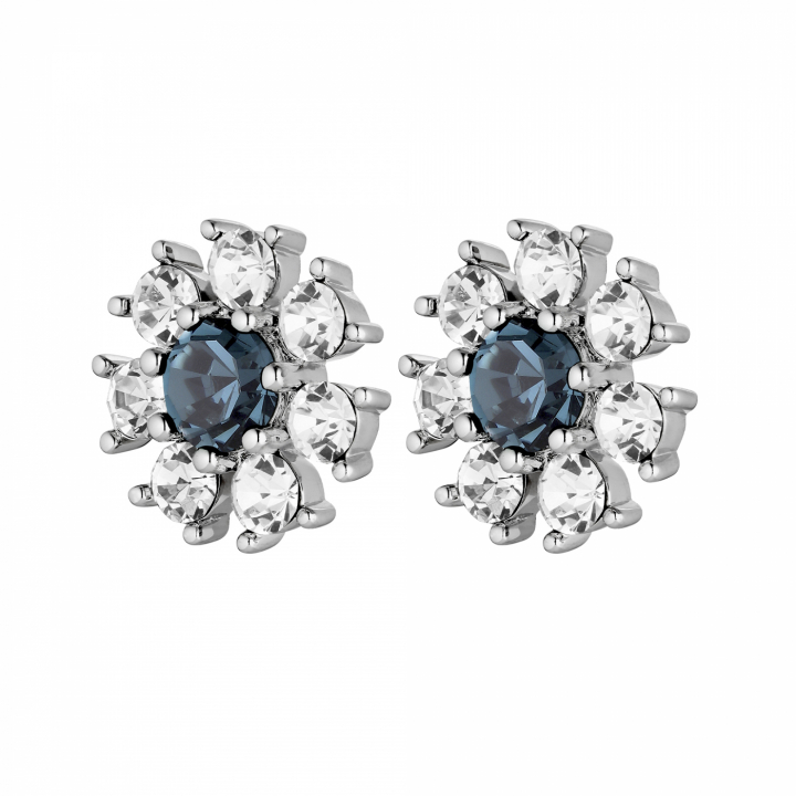 Product Image for DYRBERG/KERN AUDE Silber ROYAL BLUE / CRYSTAL Ohrring