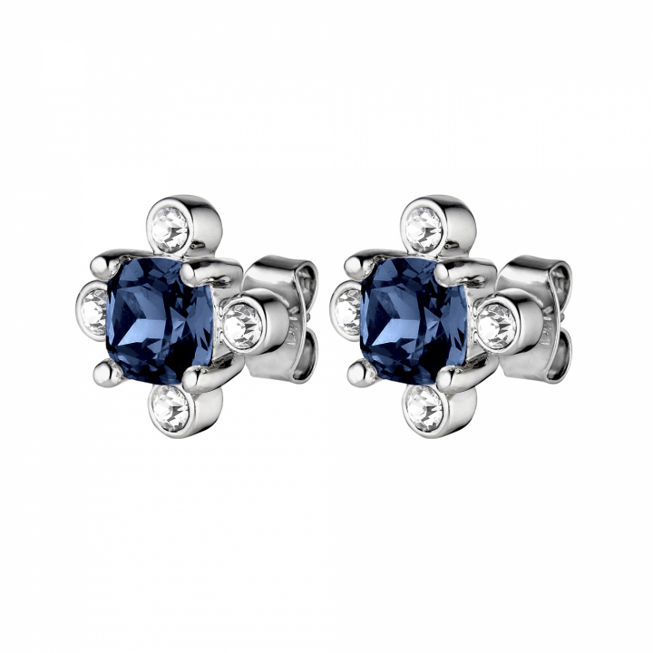 GIGI Silber ROYAL BLUE Ohrring in der Gruppe Ohrringe / Silberohrringe  bei SCANDINAVIAN JEWELRY DESIGN (430046)