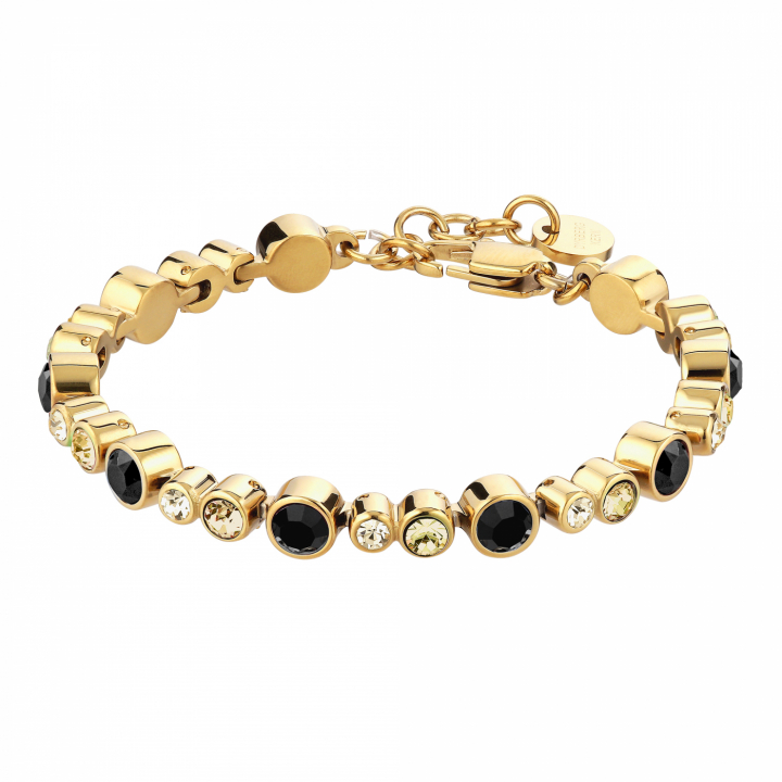 Product Image for DYRBERG/KERN TERESIA Gold GOLDEN / BLACK Armbänder