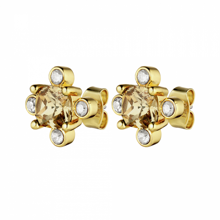 GIGI Gold GOLDEN Ohrring in der Gruppe Ohrringe / Goldohrringe bei SCANDINAVIAN JEWELRY DESIGN (430071)