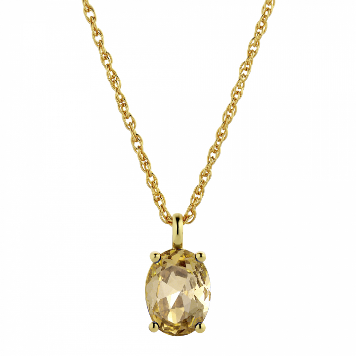 BARGA Gold GOLDEN Halsketten in der Gruppe Halsketten / Goldhalsketten bei SCANDINAVIAN JEWELRY DESIGN (430150)