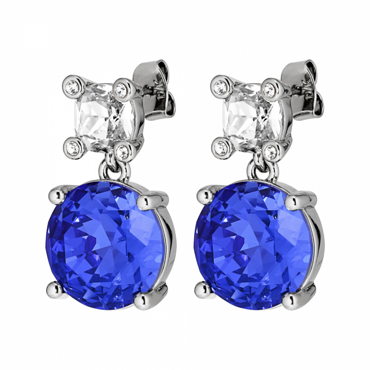 NICOLA Silber  SAPPHIRE in der Gruppe Ohrringe / Silberohrringe  bei SCANDINAVIAN JEWELRY DESIGN (440011)