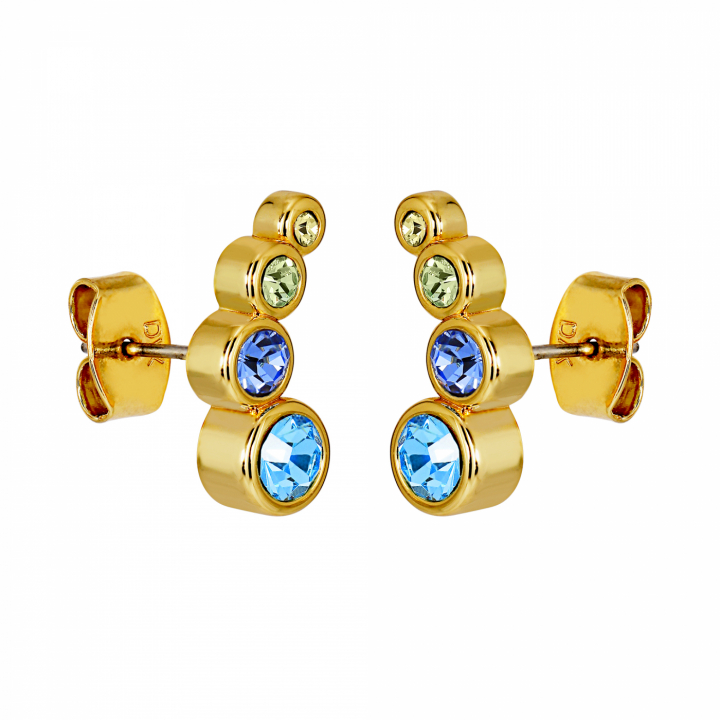 Product Image for DYRBERG/KERN AGNES Gold L.BLUE/AQUA