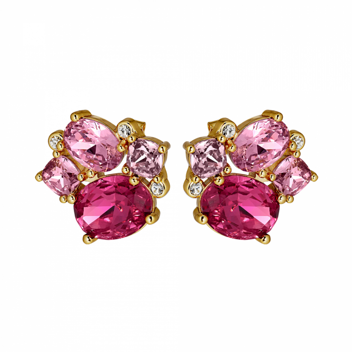 EMMA Gold LIGHT ROSE in der Gruppe Ohrringe / Goldohrringe bei SCANDINAVIAN JEWELRY DESIGN (440055)