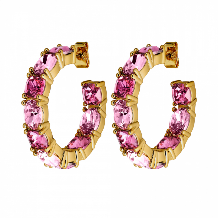 GRETIA Gold ROSE in der Gruppe Ohrringe / Goldohrringe bei SCANDINAVIAN JEWELRY DESIGN (440068)