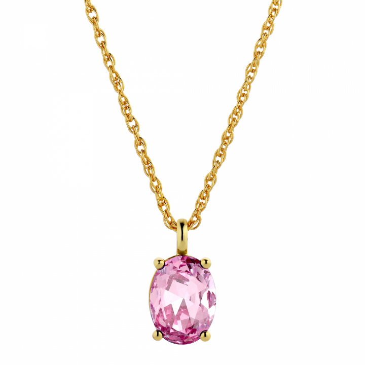 BARGA Gold L.ROSE in der Gruppe Halsketten / Goldhalsketten bei SCANDINAVIAN JEWELRY DESIGN (440089)