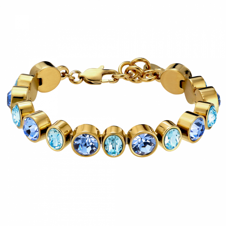 Product Image for DYRBERG/KERN ELAINE Gold AQUA BLUE