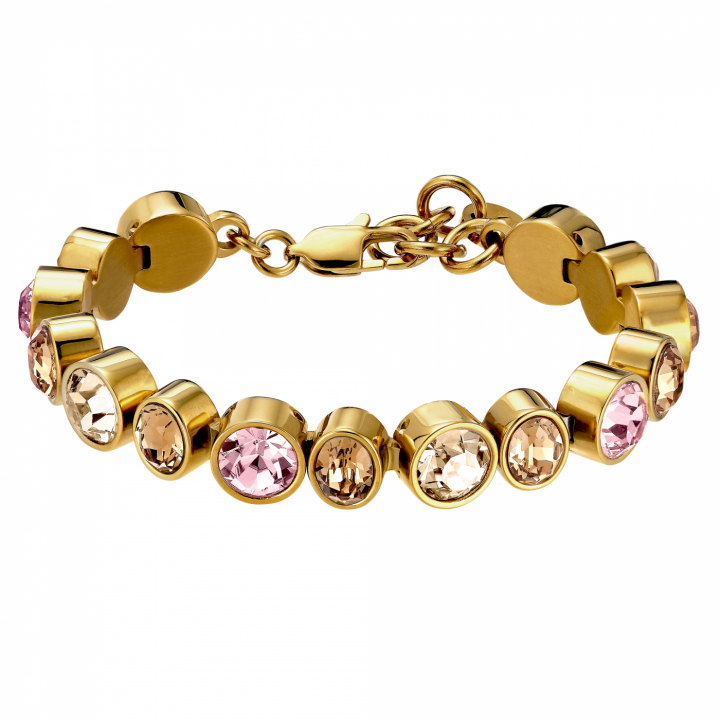 ELAINE Gold GOLDEN in der Gruppe Armbänder / Goldarmbänder bei SCANDINAVIAN JEWELRY DESIGN (440128)